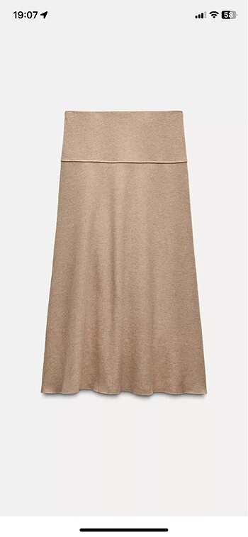 Zara triko etek