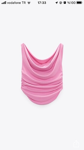 Zara Zara krop top