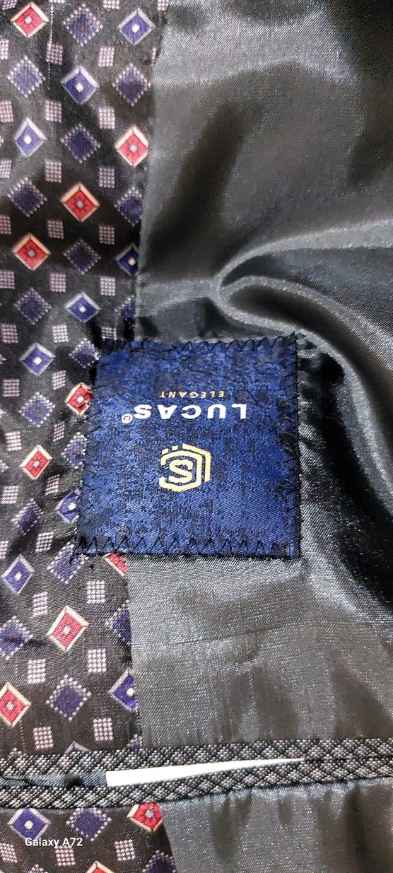 Gri Erkek Düğmeli Takım Elbise Ceket - Görsel 4