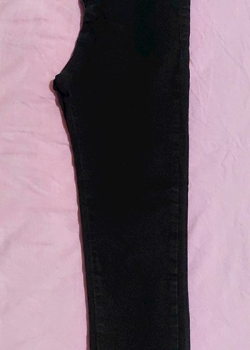 Siyah Elastik Bel Pantolon - Görsel 2