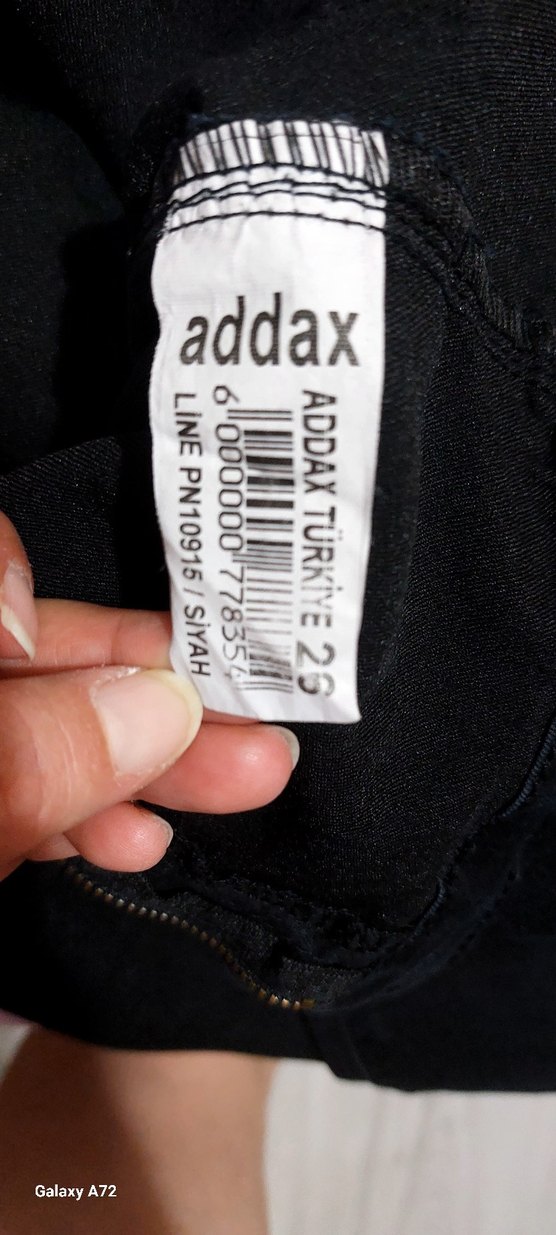 Siyah Elastik Bel Pantolon - Görsel 3