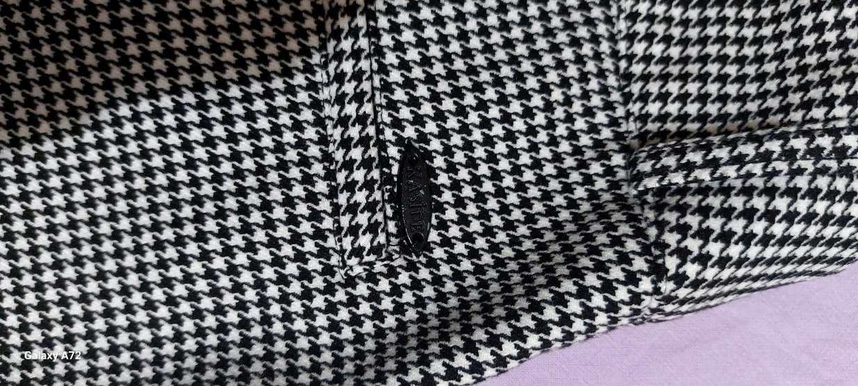 ekose  Kadın Kumaş Pantolon - Görsel 3