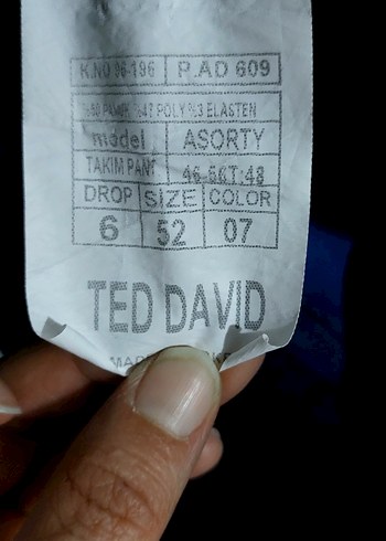 Düğmeli Lacivert Erkek Takım Elbise Ceket - Görsel 7