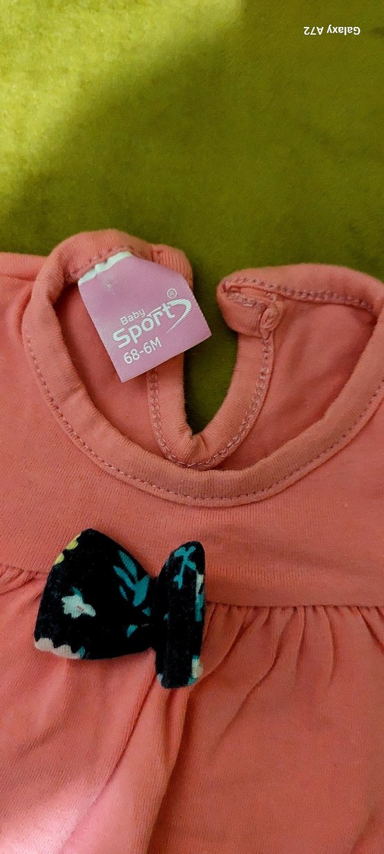 penye çicekli taytlı takım - Görsel 2