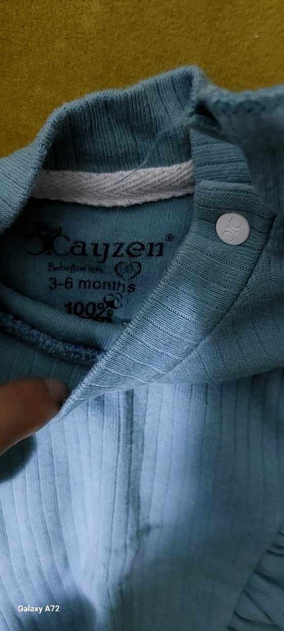 Uzun Kollu Fırfırlı Bebek Kız Takımı - Görsel 5