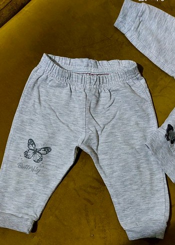 kapişonlu ceket alt ust takim kiz bebek - Görsel 2