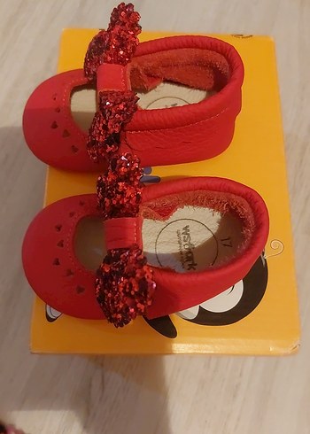 Diğer Fiyonklu Kız Bebek İlk Adım Ayakkabısı