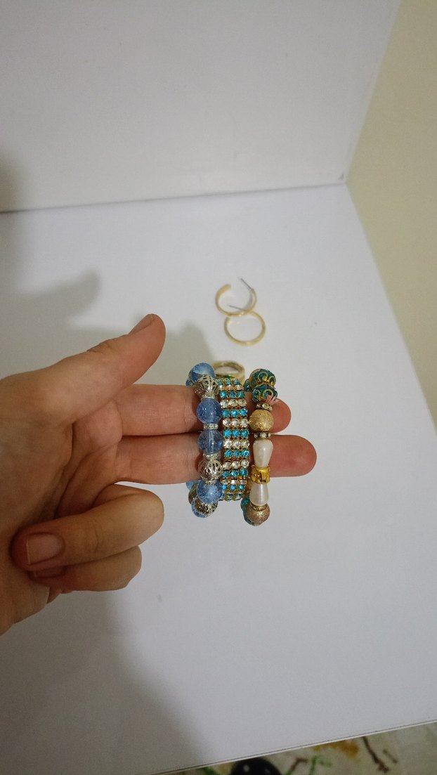 toplu fiyat Renkli Boncuklu Bohem Bileklik - Görsel 2