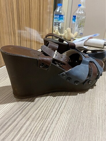 37 Beden mavi Renk Hotiç bayan sandalet