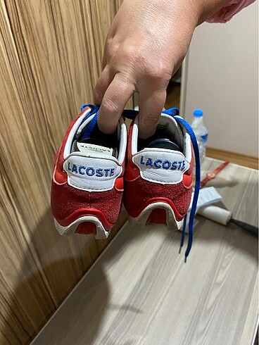 36 Beden kırmızı Renk Orjinal lacoste