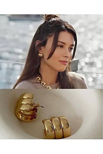 Yalı Çapkını Pelo küpe