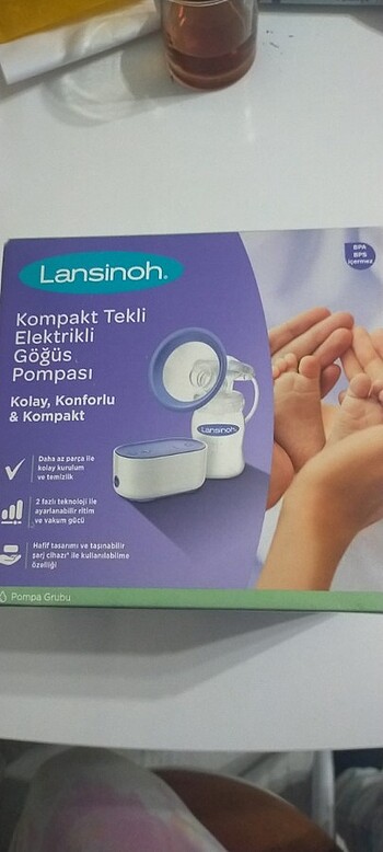 Elektrikli göğüs pompası