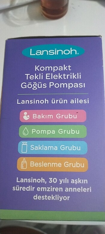 Lansinoh Elektrikli göğüs pompası