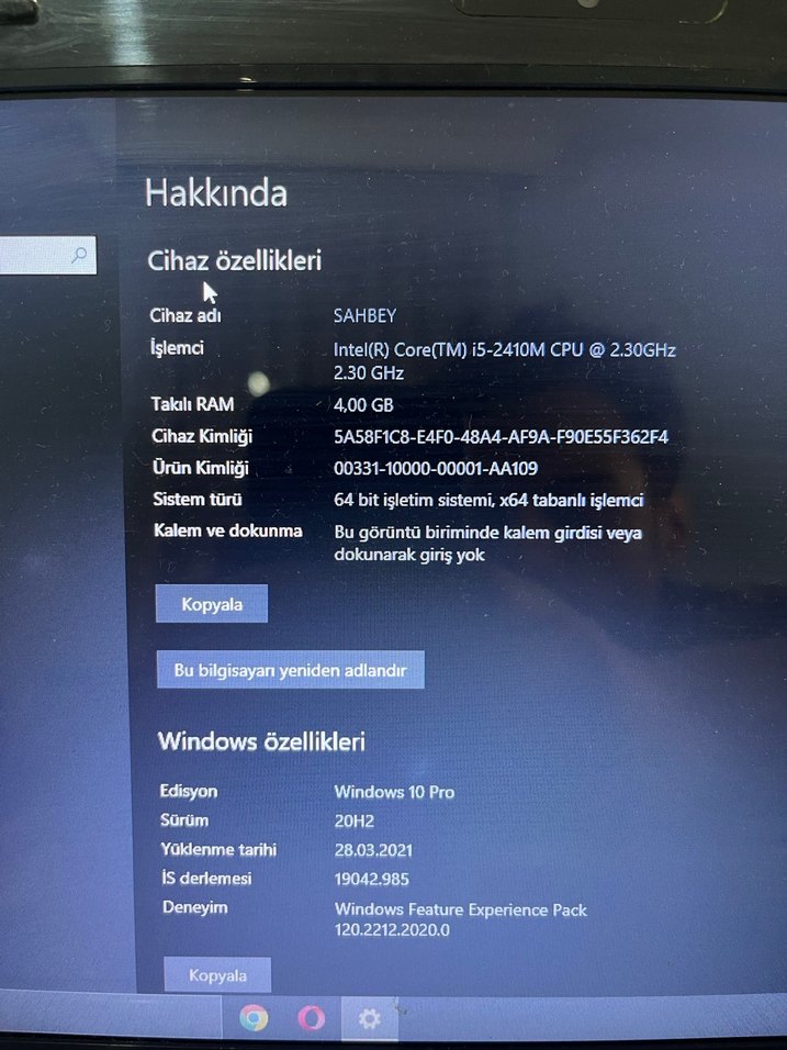 Toshiba Dizüstü Bilgisayar - Görsel 5