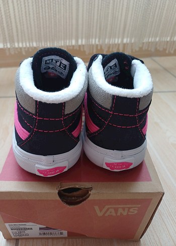 Vans Kız Çocuk Pembe Fermuarlı Spor Ayakkabı - Görsel 7