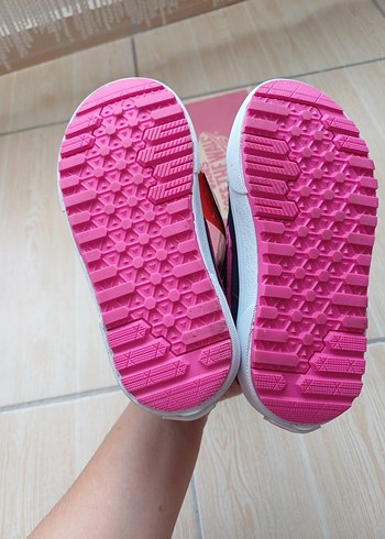 Vans Kız Çocuk Pembe Fermuarlı Spor Ayakkabı - Görsel 9