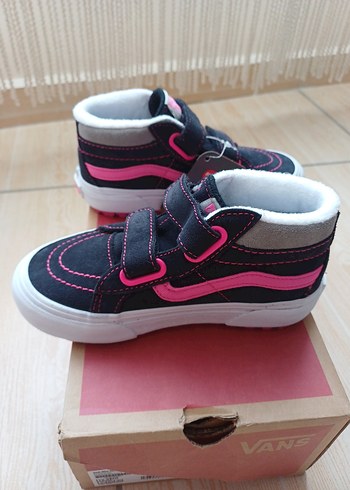 Vans Kız Çocuk Pembe Fermuarlı Spor Ayakkabı - Görsel 3