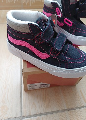 Vans Kız Çocuk Pembe Fermuarlı Spor Ayakkabı - Görsel 8