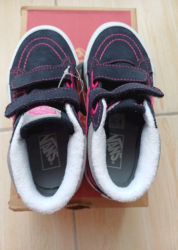 Vans Kız Çocuk Pembe Fermuarlı Spor Ayakkabı - Görsel 6