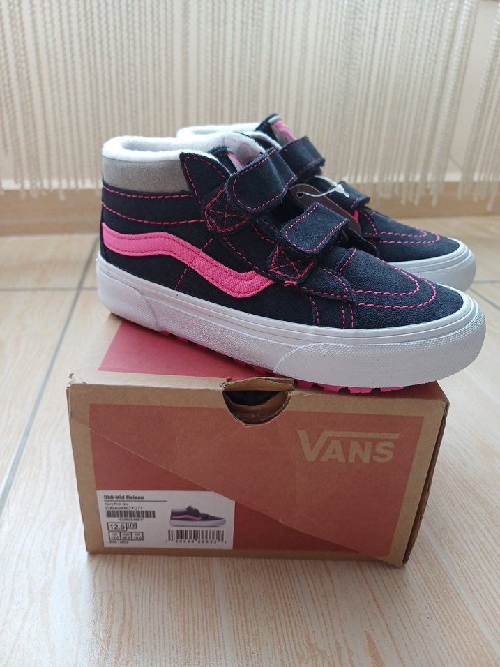 Vans Kız Çocuk Pembe Fermuarlı Spor Ayakkabı - Görsel 2