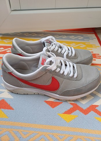 Gri Nike Sneakers erkek Spor Ayakkabı - Görsel 2