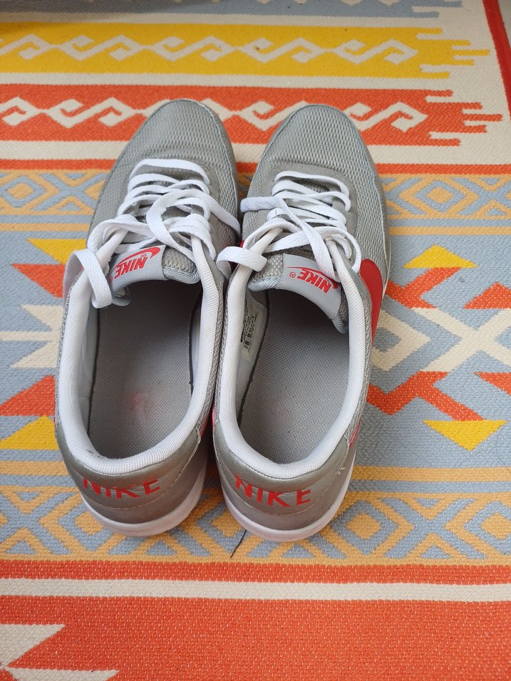 Gri Nike Sneakers erkek Spor Ayakkabı - Görsel 4