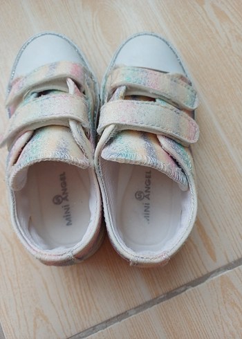 Kız Çocukları İçin Pastel Renkli Bağcıksız Spor Ayakkabı - Görsel 5