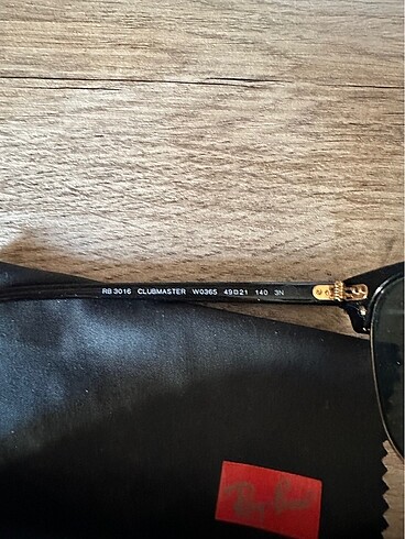 Ray Ban Ray Ban RB3016 Clubmaster Classic Siyah Kadın Güneş Gözlüğü