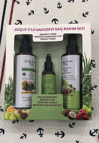 Saç bakım seti