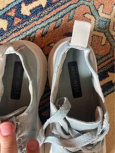 38 Beden beyaz Renk Nine west ayakkabı