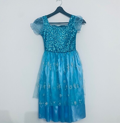 Elsa kostüm 5-6 yaş
