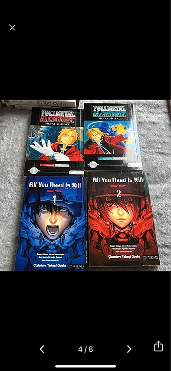  Beden Renk Anime kitapları