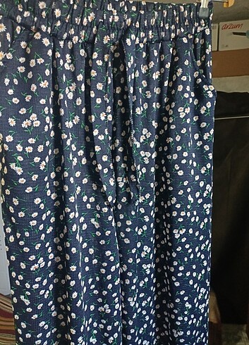 Çiçekli Pantolon - Görsel 8