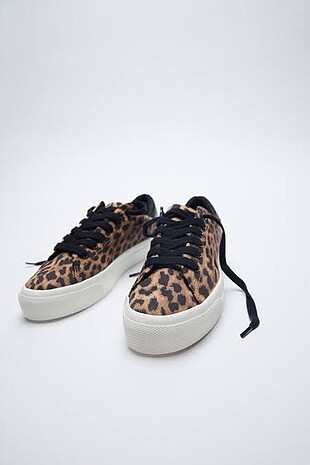 ZARA LEOPAR DESENLİ AYAKKABI