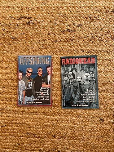 Offspring ve Radiohed Bluejean Kitapları