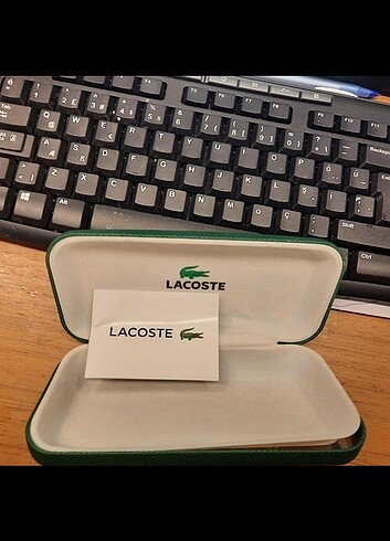 Beden beyaz Renk Lacoste beyaz gözlük unisex