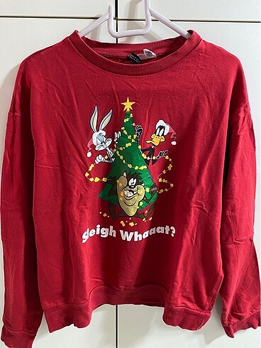 yılbaşı temalı sweatshirt