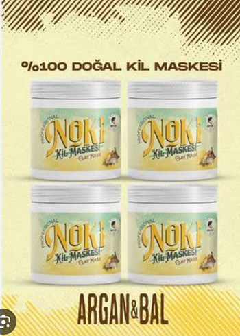 Noki Çikolatalı %100 Doğal Kil Maskesi - Görsel 3