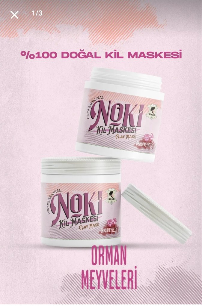 Noki Çikolatalı %100 Doğal Kil Maskesi - Görsel 5