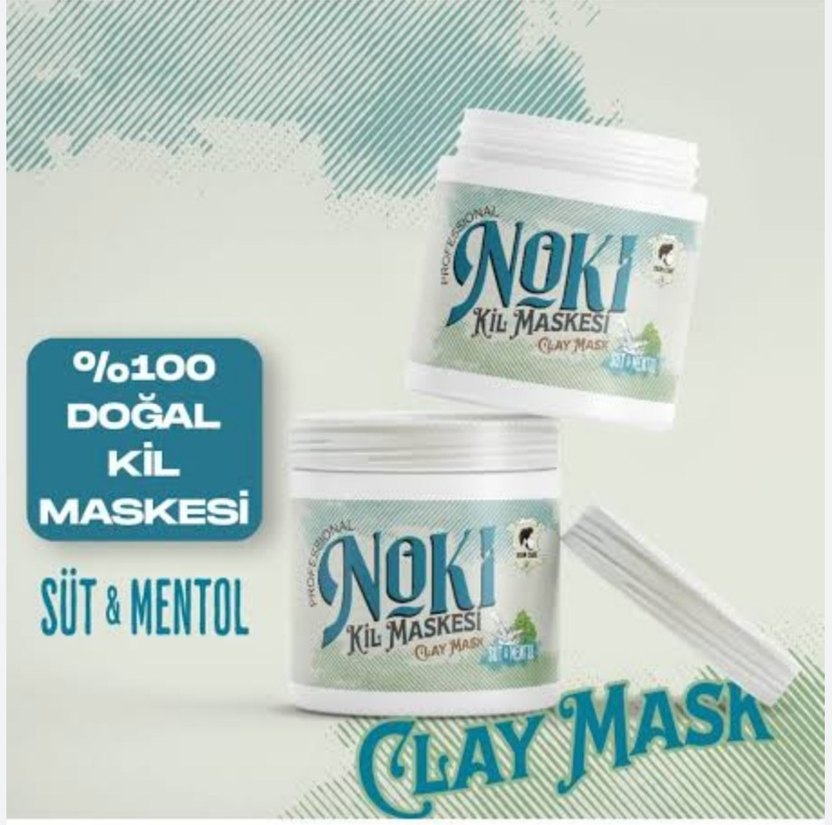 Noki Çikolatalı %100 Doğal Kil Maskesi - Görsel 2