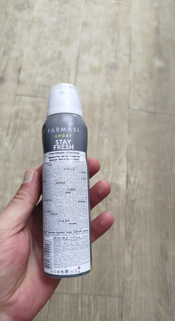 Farmasi Stay Fresh Sport erkek Deodorant 150 ml - Görsel 2