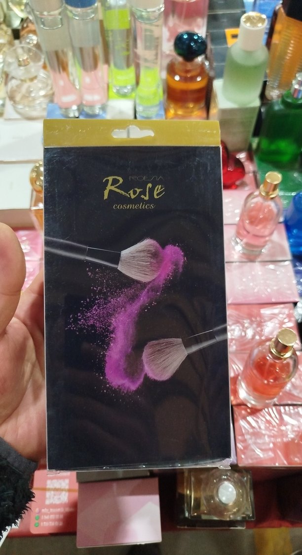Camel Renkli Rose Cosmetics Makyaj Fırça Seti - Görsel 2