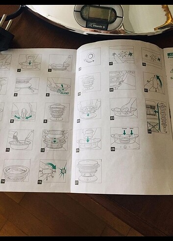 Tefal buharlı pişirici  - Görsel 7