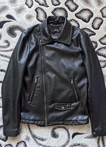 Pull and Bear Pull&Bear orijinal deri ceket 