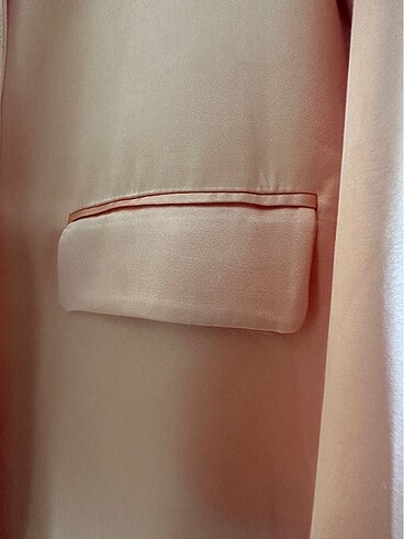 s Beden turuncu Renk Blazer