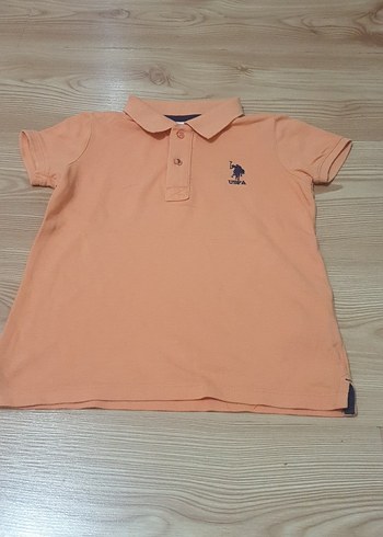 Erkek Çocuk Kısa Kollu Bej Polo Tişört - Görsel 6