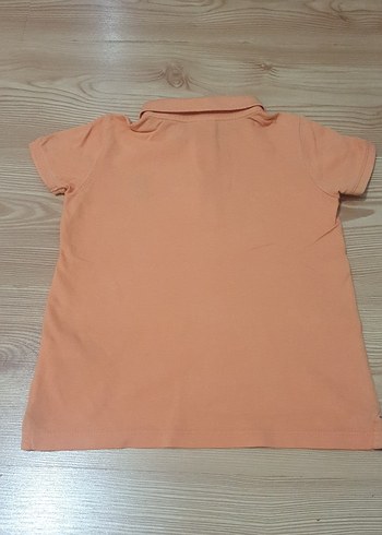 Erkek Çocuk Kısa Kollu Bej Polo Tişört - Görsel 5