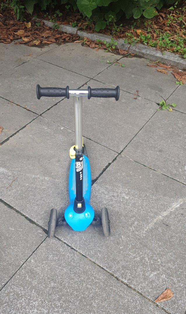 Oxelo B1 marka Mavi Çocuk Scooter - Görsel 2