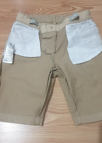 Bej Erkek Denim Şort - Görsel 4