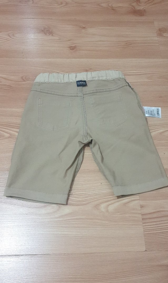 Bej Erkek Denim Şort - Görsel 5